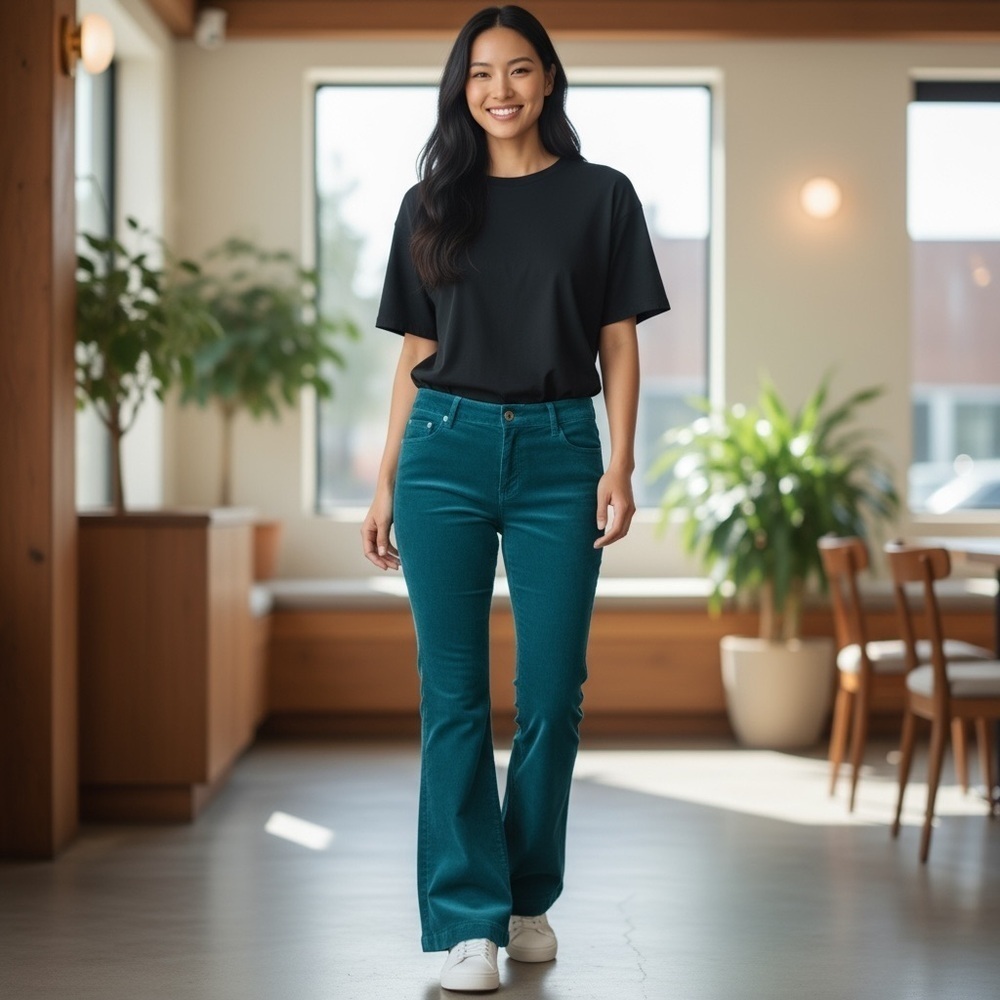 Moda International Marisa Fit Corduroy Pants